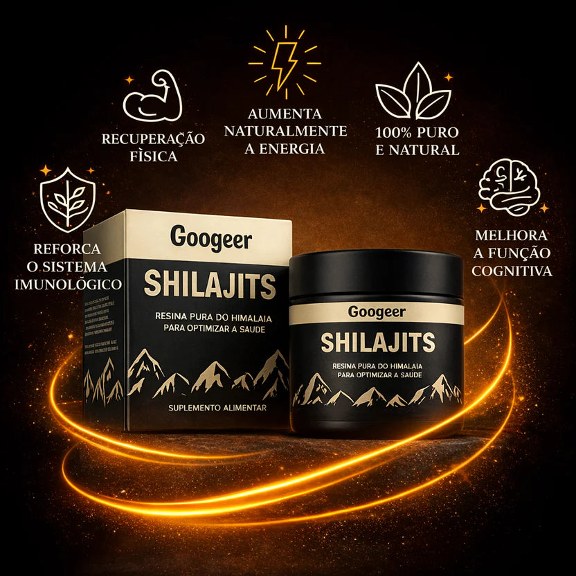 Shilajit 100% Puro 💎 Fonte de Energia Vital do Himalaia